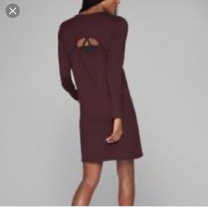 Athleta Crossover Sweatshirt Dress sz Med